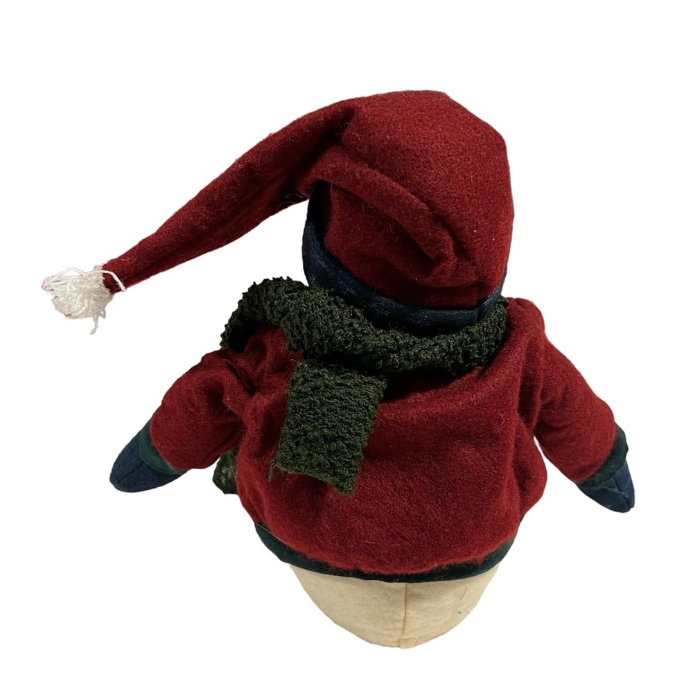 Weighted plush winter Christmas snowman - Picture 5 of 10